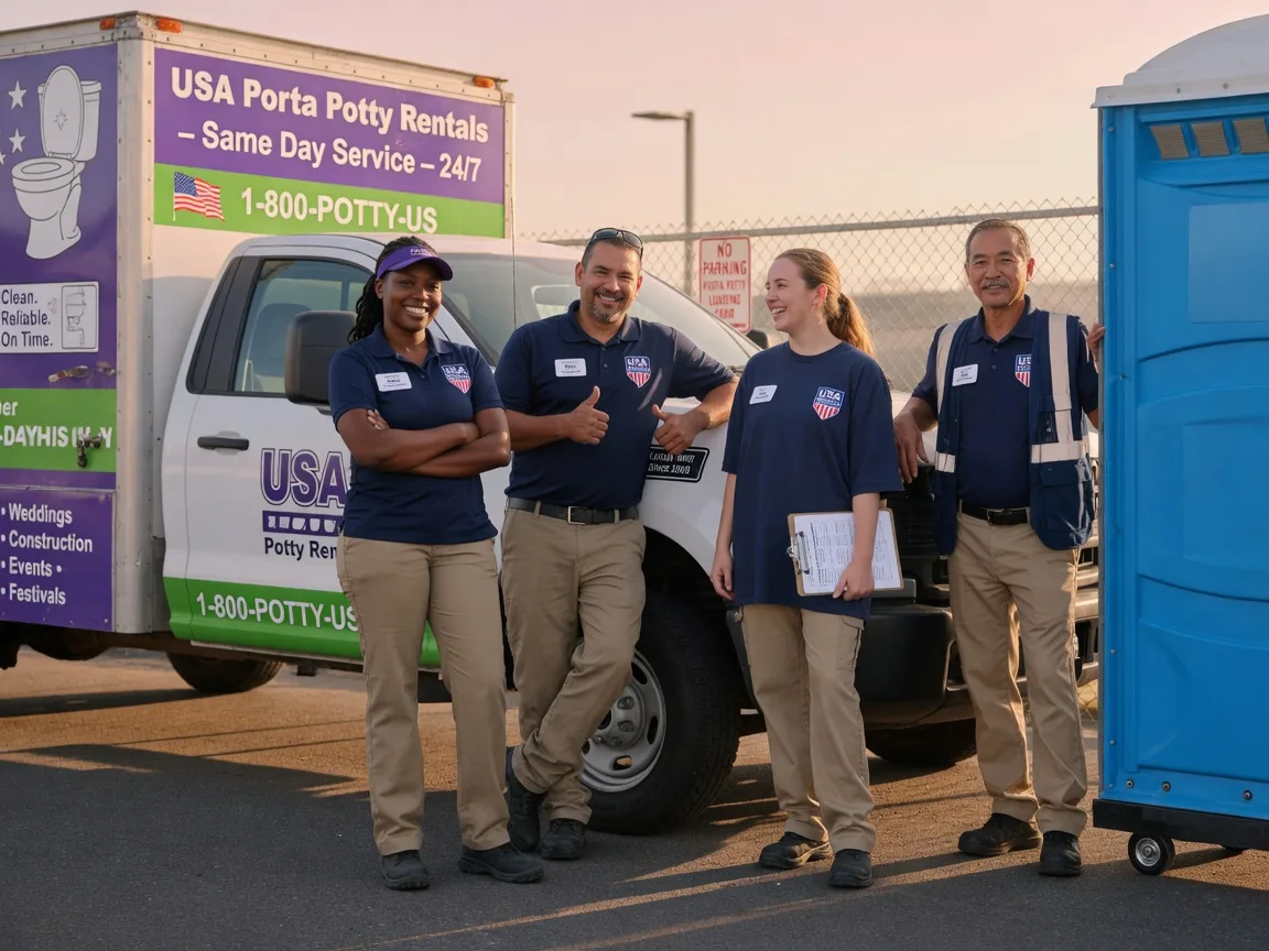 Porta Potty Rental company in Concho, AZ